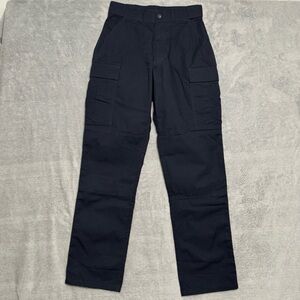 5.11 Tactical Series Pants Mens 30x33 Navy Blue Cargo TAC-105C Work Wear Outdoor